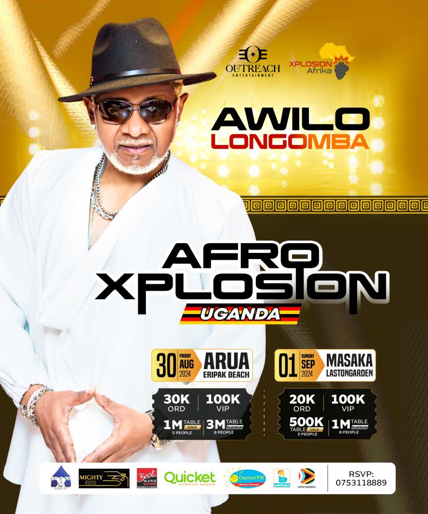 Awilo Longomba Afro Xplosion Uganda