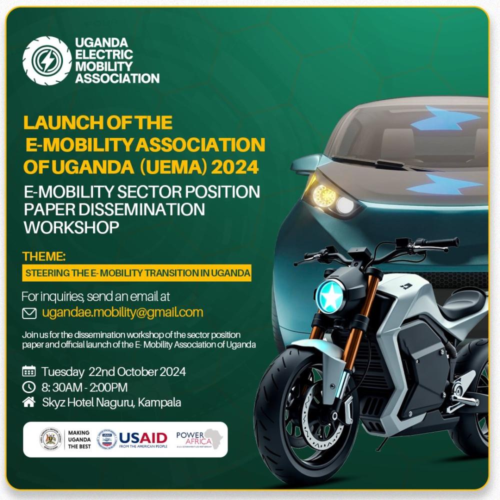 Launch of the Uganda Electric Mobility Association (UEMA)